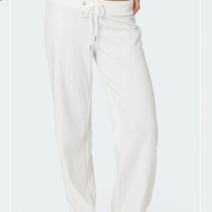 Edikted Straight Leg Drawstring Sweatpants/Joggers